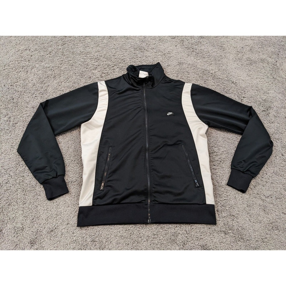 Vintage 1980s Nike Jacket Mens Large Chalky Russ Wisqert 1987 billiards graphic